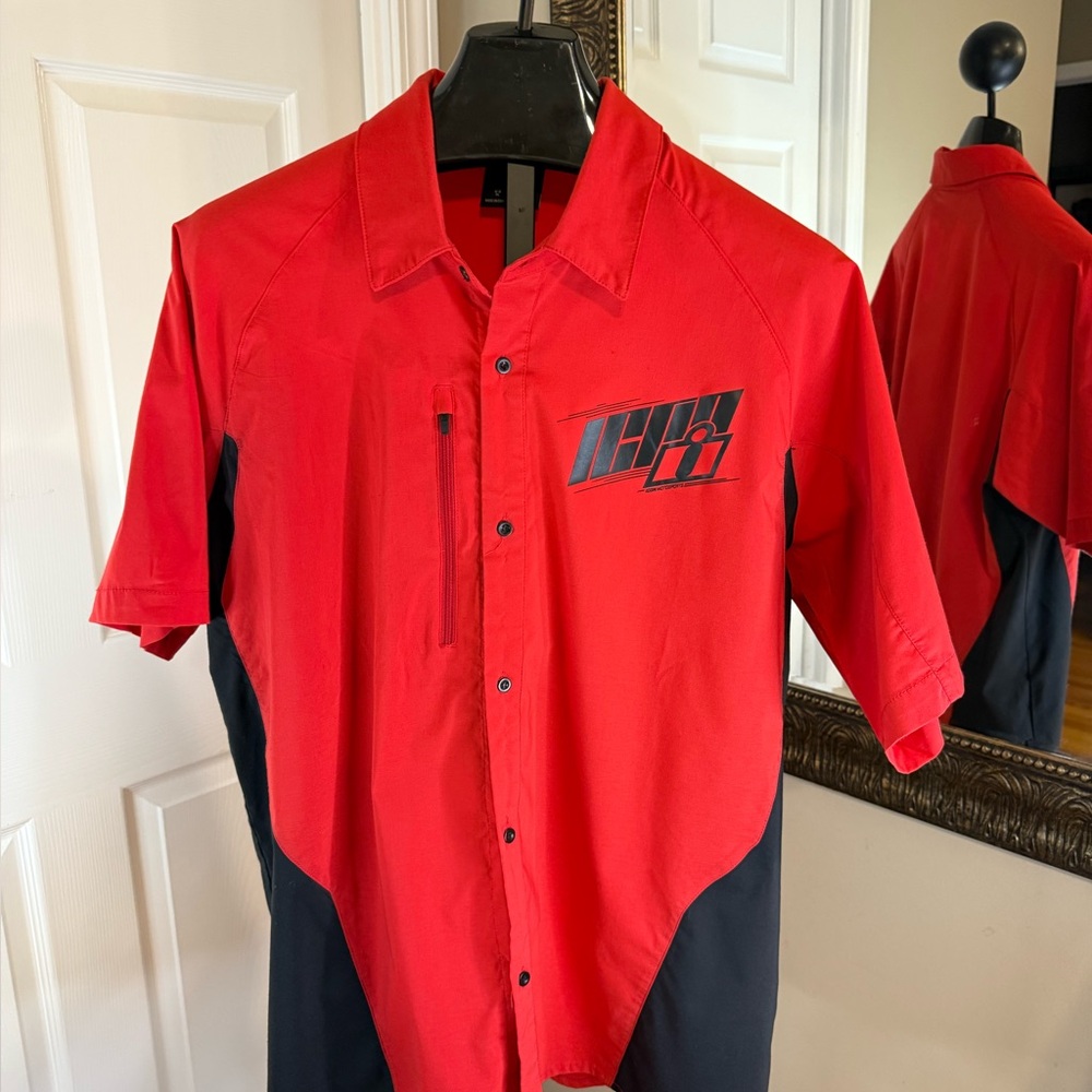 ICON XL Bright Red Men's Shirt